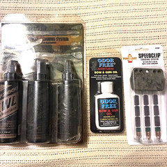 1 Odor free bow& gun oil,1 Speed Clip loading system, & 1 Slip 2000 Tactical Sys