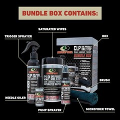 Mossy Oak CLP Cleaning Oil | All-in-Cleaner, Lubricant & Protectant | -Step Oil