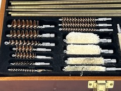 Gun Cleaning Kit Gunmaster Universal UGC 76W Original Wooden Box Pre-Owned Good