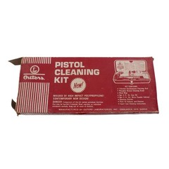 Vintage 1977 Outers Pistol 38 Cal. & Revolver Cleaning Kit with Original Box