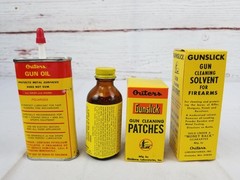 Vtg Outers Gunslick Rifle Cleaning Kit 477 30 Caliber P-477 .30 Cal Gun Pistol