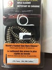 Hoppes #9 Bore Snakes Rifle,PistolCleaner/brush various calibers