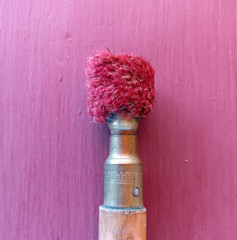 VINTAGE HIBBARD WOOD & BRASS SHOTGUN CLEANING ROD 2 PIECES 37″ TOTAL LENGTH