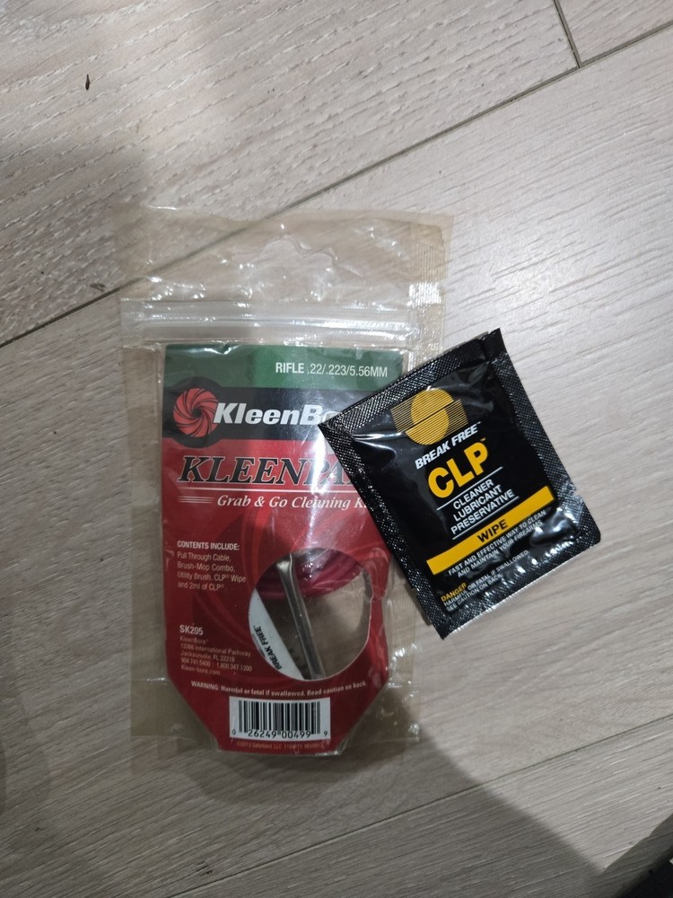 1 Kleen Bore Grab & Go KleenP 223/5.56mm Kit 1169453 Gun Cleaning Kit