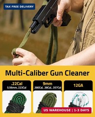 CVLIFE Gun Cleaning Kit for 9mm/.22/.223/5.56mm/12GA/.38/.357 – Gun Cleaner, Cle