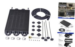Black 5/16″ Universal Transmission Oil Cooler – 6 Pass Tube & Fin – 6 Pass