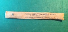 Vtg Marbles Jointed Rifle Rod Cleaning Kit No. 9728-.28 Caliber, And Up 36″
