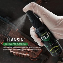 9mm Bore Cleaner & 5oz CLP Oil Gun Cleaning Kit with Gun Snake .38 .375 9.5mm…