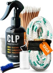 Gun Cleaning Oil Kit 3-in-1 Cleans Lubes Protects 6.8 Oz. Sprayer Gun Cleaner