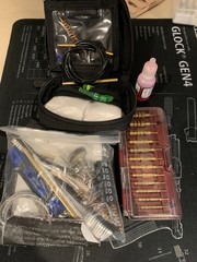 Universal Gun Cleaning Kit Rifle Pistol Shotgun Firearm Maintenance – Bundle
