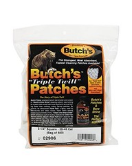 Lyman Square Triple Twill Patches Cleaning .35-.45 Cal 2-1/4 Inch 500/Pack 02906
