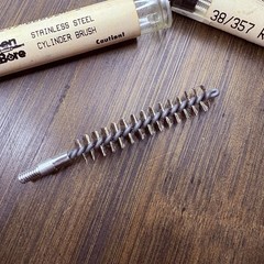 (2 PACK) KleenBore 38/357 Revolver Cylinder Stainless Steel Brushes