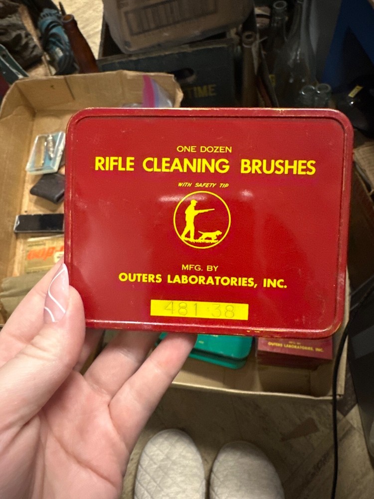 One dozen rifle cleaning brushes outers laboratories inc 481 38