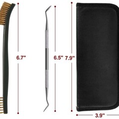 Gun Cleaning Brush Kit – Nylon Dust Brush Tool for Pistol Glock Cleaning