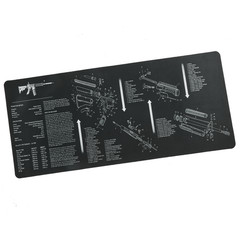 AR15 Gun Cleaning Mat for Rifle Pistol Shotgun, Large Gun Mat 36″x12″
