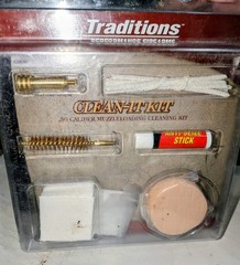 Clean-It Kit .50 Calibur Muzzleloading Cleaning Kit by Traditions Firearms
