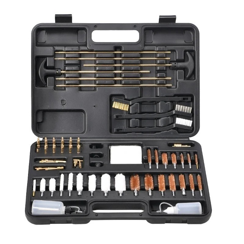 Universal Gun Cleaning Kit with Brass Rods Handgun Firearm Cleaner Tool