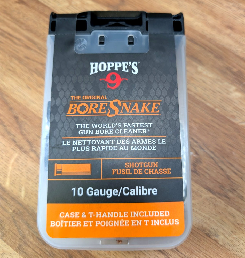 Hoppe’s 9 Original BoreSnake Shotgun Cleaner 10 Gauge Bore Snake NEW