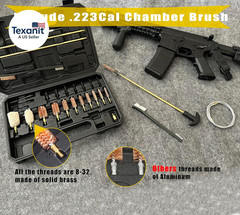 Gun Cleaning Kit Universal Supplies for Rifle Pistol Shotgun with Portable Carry