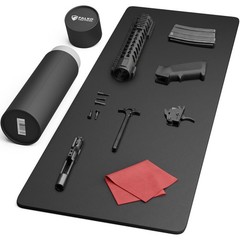 Thick Gun Cleaning Mat – Oil & Solvent Resistant, Non-Slip, 3 Sizes for Handguns