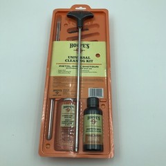 Hoppes No 9 Universal Cleaning Kit All Caliber/Gauges Rod Patches Lube UOB 12-18