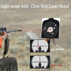 Versatile Bore Sighter for Handguns, Rifles & Shotguns – 7 Adapter Set Included
