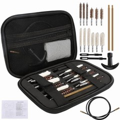 68 PCS Gun Cleaning Kit Pro Universal Pistol Rifle Shotgun Cleaner Set US