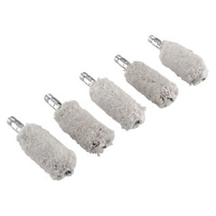 5 X Shotgun 12 Gauge 5/16-27 Thread Cleaning Cotton Mop Long Brush 3″ Length