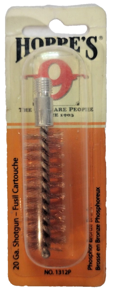 Hoppe’s 9 Phosphor Bronze Brush 20 Ga. Shotgun-Fusil Cartouche No.#1312P