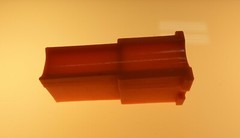 M-1 Garand 1 shot Magazine Block for Rifle Range in Yellow or Pink