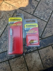 Traditions Solid Brass .50 Caliber 3.25″ Loading & Cleaning Jag A1284 W Brush