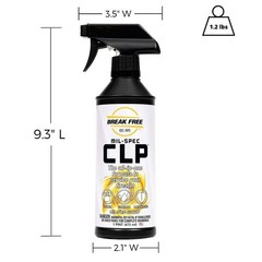 BREAK FREE CLP 1 Pint Bottle with Sprayer (CLP5)