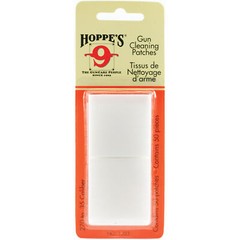 Hoppe’s Cotton Cleaning Patches for .270-.35 Caliber 50 Pack Ultra-Absorbent