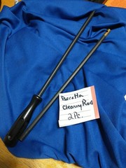 BERETTA CLEANING ROD 2 PC NOS POLYMER / RESIN BRASS TIP 23″ TL SPIN HANDLE