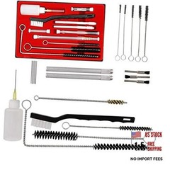 Professional 23 Pcs Set Cleaning Kit for Cleaning Spray Guns, Suction,