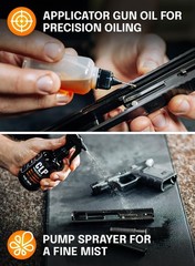 Gun Cleaning Oil – 6.8 Oz of All-in-One CLP [Cleaner, Lubricant, & Protectant]**