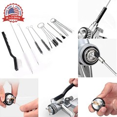 17pcs Multi-Purpose Spray Gun Cleaning Kit,Nylon Brushes Paint Gun Cleaning Kit