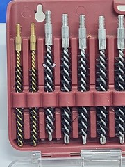 Tipton Gun Cleaning Supplies Bore Brush Set 13-Piece Rifle New TR