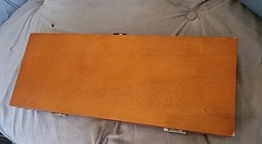 Hoppe’s No. 9 Deluxe Gun Cleaning Kit In Hinged Cherry Wood Box Accessories Rod