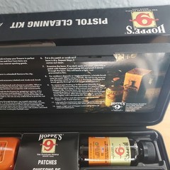 Hoppes Pistol Cleaning Kit For Caliber .40 / 10mm W/Case New Open Box Gun