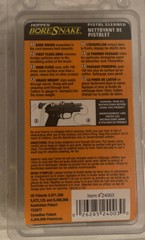 .40 .41 Caliber Pistol Gun Hoppe’s Bore Snake Cleaner Free Fast Shipping