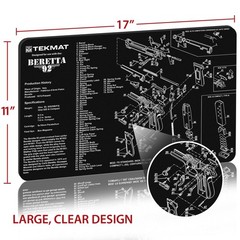 TekMat Original Gun Cleaning Mat – 17″ X 11″ – Beretta 92