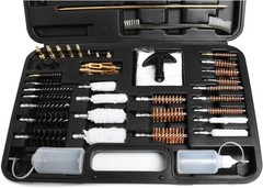 Gun Cleaning Kit Universal Gun Cleaner Shotgun Pistol Rifle All Guns W/Case