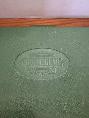 Guide Gear Universal Gun Cleaning Kit Rod/Brush/Mop/Cloth Green Case