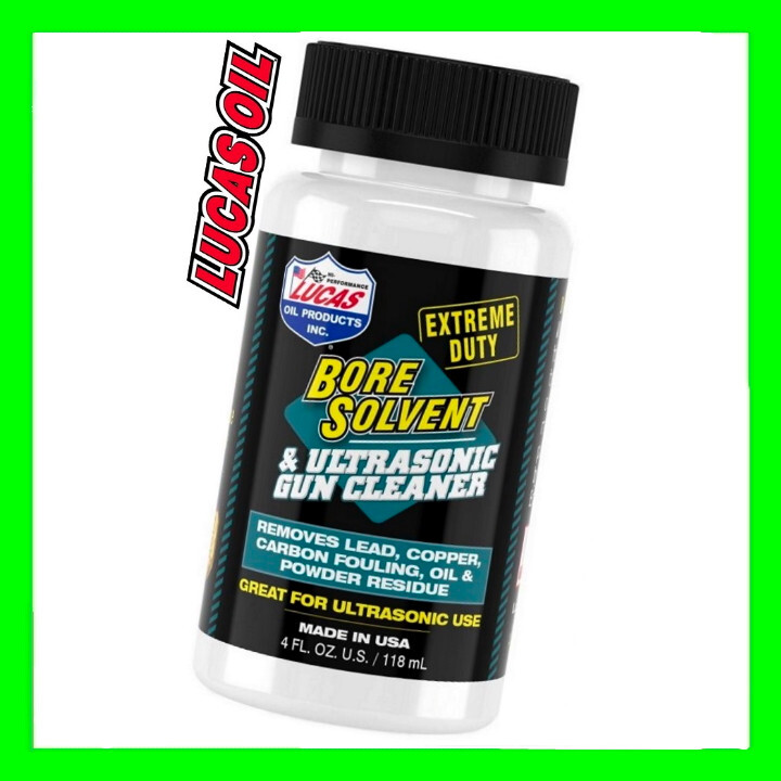 LUCAS OIL Extreme Duty Ultrasonic Gun Cleaner & Bore Solvent Made in USA 10907