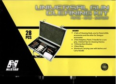 NcStar TUGCKA Universal Gun Cleaning Kit w/Aluminum Case