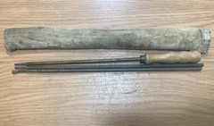 Marbles No 9728 Jointed Rifle Rod .28 Caliber and Up 36″ Brass in Canvas pouch