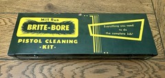 Vintage Mill Run Brite-Bore Gun Cleaning Kit with Hoppe’s No. 9 & Accessories
