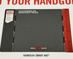 REAL AVID HANDGUN CLEANING COMBO: GUN BOSS HANDGUN / SMART MAT /CLEANING PATCHES