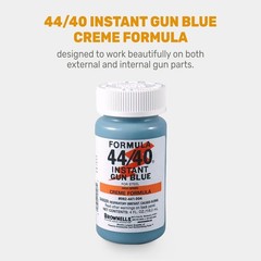 Blue Creme Formula 44/40 Instant Gun Blue 4 Fl Oz Gunsmithing Cleaning Tool